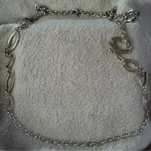 Silver Circle Necklace 🌟